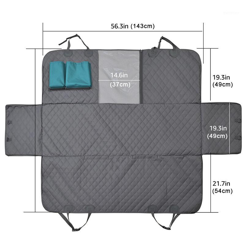 Waterproof Dog Carriers Rear Back Pet Dog Car Seat Cover Mats Hammock Cushion Protector with Safety Belt With Mesh and Pocket1, Gray
Waterproof Dog Carriers Rear Back Pet Dog Car Seat Cover Mats Hammock Cushion Protector with Safety Belt With Mesh and Pocket1, Gray
