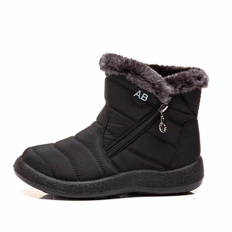 Women Boots Winter Snow Boots Mother Women's Winter Waterproof Cloth Plush Keep Warm Cotton Shoes Woman Botas Mujer #0G9s, Black
Women Boots Winter Snow Boots Mother Women's Winter Waterproof Cloth Plush Keep Warm Cotton Shoes Woman Botas Mujer #0G9s, Black