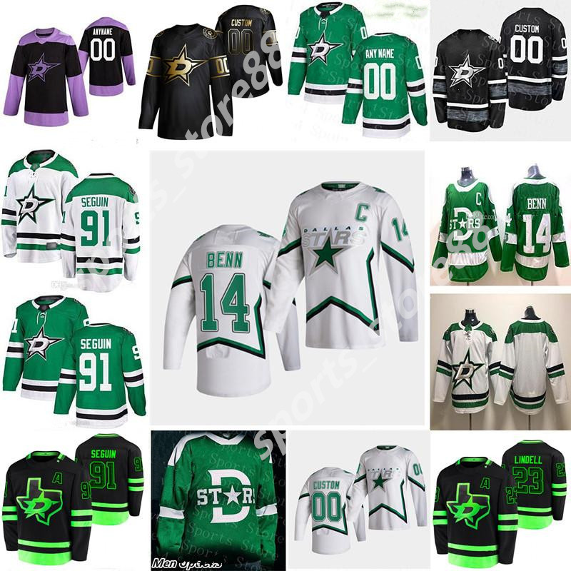 Dallas Stars 2021 Blackout Jersey Tyler Seguin Jamie Benn Miro Heiskanen Radulov Kiviranta Pavelski Bishop Khudobin Zuccarello, Colour 11 
Dallas Stars 2021 Blackout Jersey Tyler Seguin Jamie Benn Miro Heiskanen Radulov Kiviranta Pavelski Bishop Khudobin Zuccarello, Colour 11