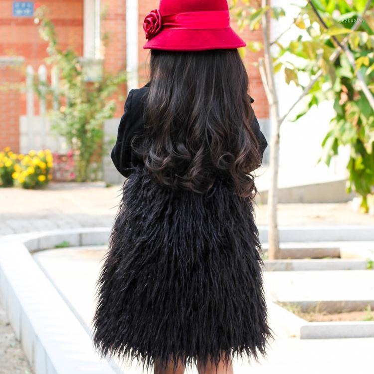 2020 Autumn New! Girl Long Style Woolen Coats Pachworked Faux Sheep Fur Winter Fur Jackets for Girls Wool Coats Slim Clothes1, Black
2020 Autumn New! Girl Long Style Woolen Coats Pachworked Faux Sheep Fur Winter Fur Jackets for Girls Wool Coats Slim Clothes1, Black