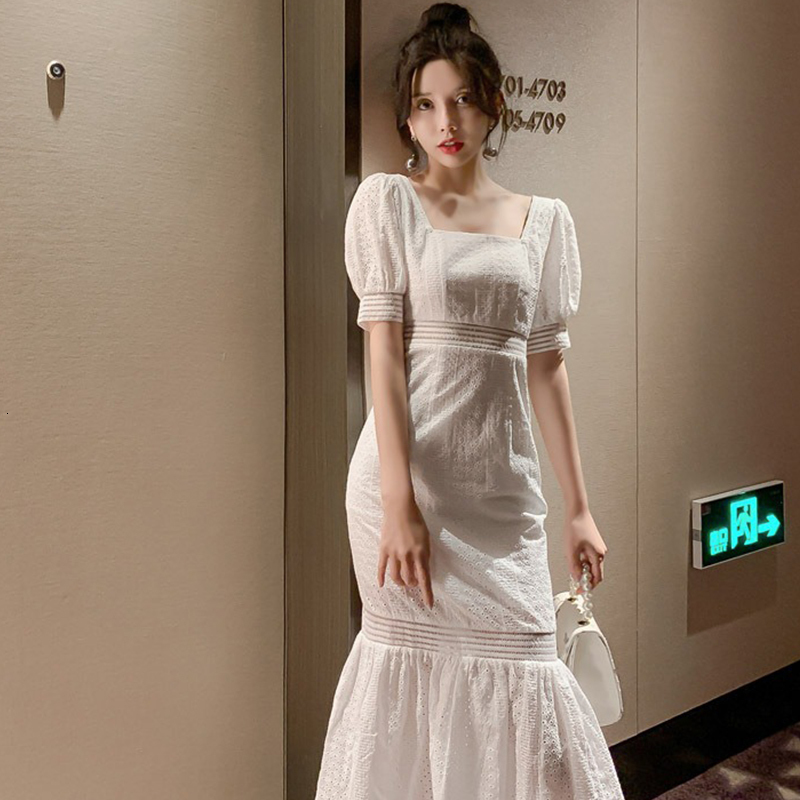 2021 New arrival in the female summer fashion bud square dress thin party sexy skirt UVL2, White
2021 New arrival in the female summer fashion bud square dress thin party sexy skirt UVL2, White