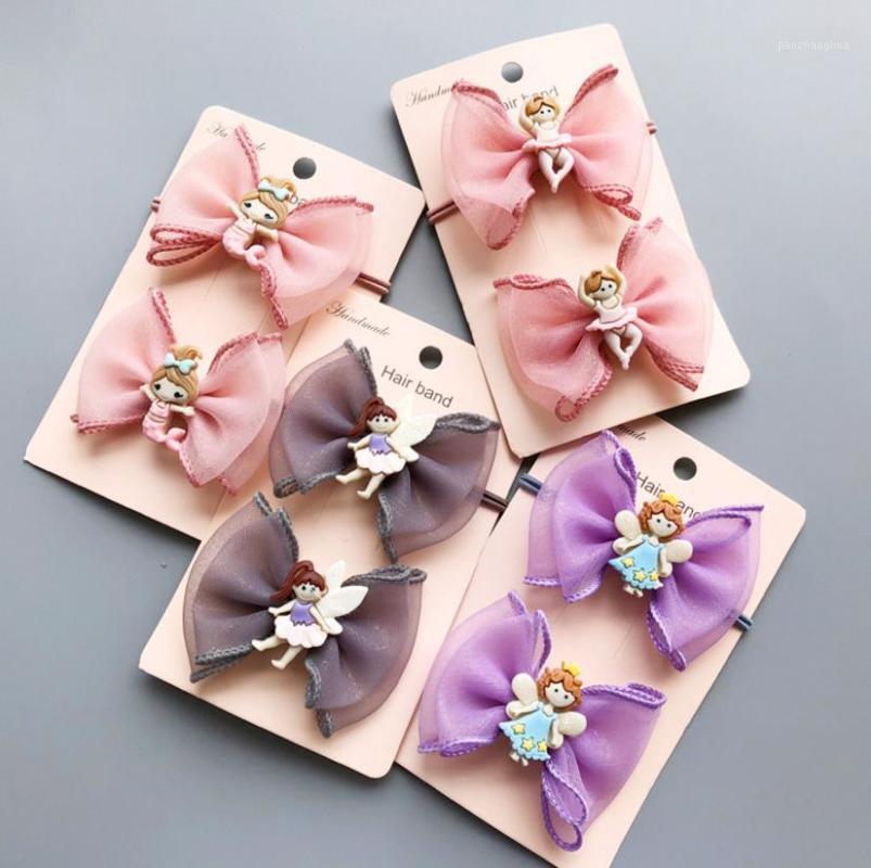 New Sweet Girls bowknot hair cilp 2pcs Kids hair band Princess Chiffon bows Elastic band cartoon accessories tiara J101
New Sweet Girls bowknot hair cilp 2pcs Kids hair band Princess Chiffon bows Elastic band cartoon accessories tiara J101