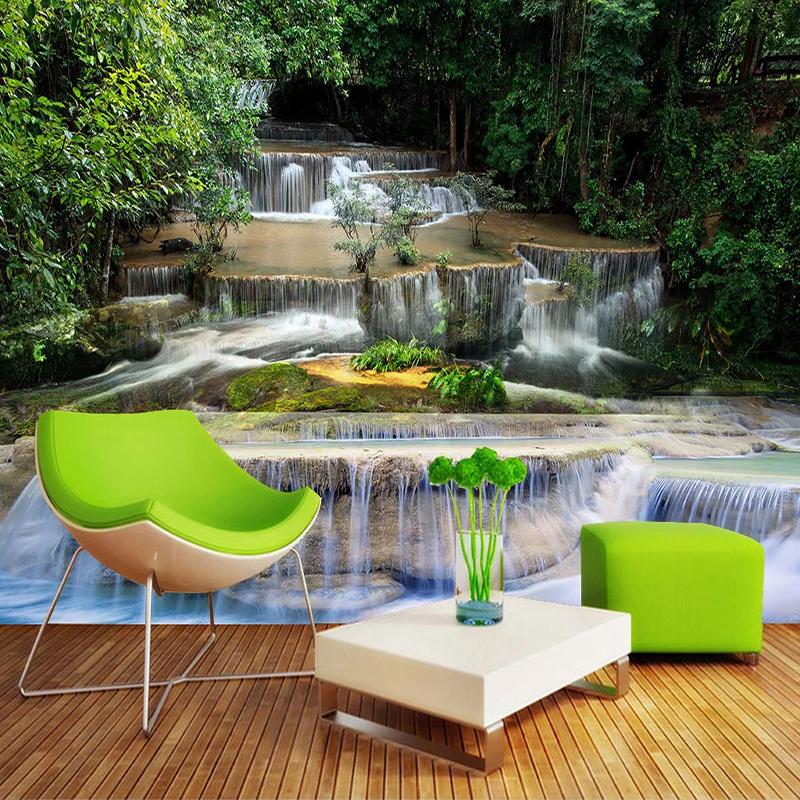 Custom 3D Wallpaper Murals Waterfall Nature Landscape Photo Wall Mural Study Room Living Room Sofa TV Background Papel De Parede, As pic
Custom 3D Wallpaper Murals Waterfall Nature Landscape Photo Wall Mural Study Room Living Room Sofa TV Background Papel De Parede, As pic