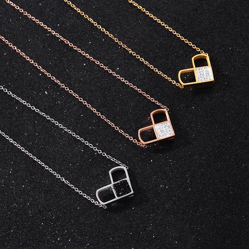 Chains Crystal Hollow Star Stainless Steel Necklace Silver Bridal Bridesmaid Jewelry Rhinestone Pendant Wedding
Chains Crystal Hollow Star Stainless Steel Necklace Silver Bridal Bridesmaid Jewelry Rhinestone Pendant Wedding