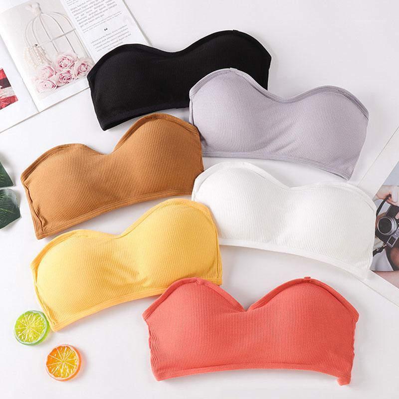 Seamless Strapless Tube Tops Women Crop Top Back Closure Underwear Sexy Lingerie Female Bandeau Top Wrap Removable Padded1, Black
Seamless Strapless Tube Tops Women Crop Top Back Closure Underwear Sexy Lingerie Female Bandeau Top Wrap Removable Padded1, Black
