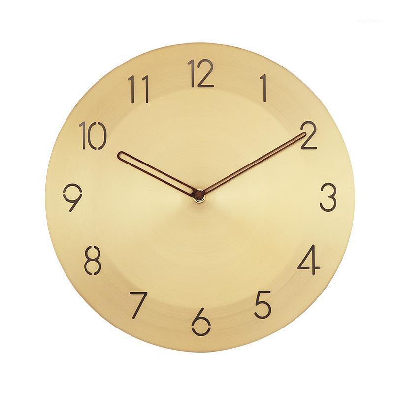 Nordic Clocks Wall Home Decor Gold Luxury Wall Clock Metal Copper Silent Bedroom Living Room Horloge Watch Home Decoration FZ6171 
Nordic Clocks Wall Home Decor Gold Luxury Wall Clock Metal Copper Silent Bedroom Living Room Horloge Watch Home Decoration FZ6171
