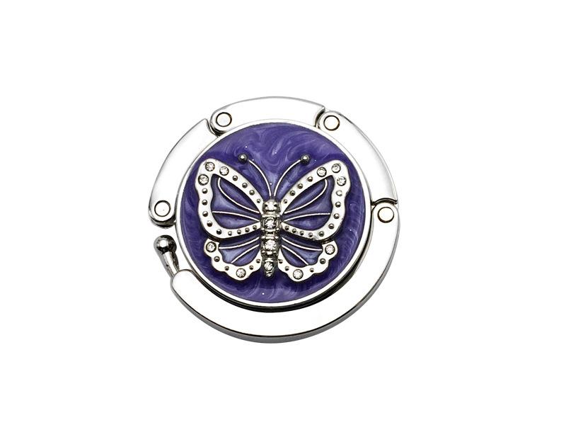 Round Metal Hanger Hook Holder Unique Folding Portable Butterfly Pattern Fashion Table Hook Crystal Alloy Purse Handbag Bag
Round Metal Hanger Hook Holder Unique Folding Portable Butterfly Pattern Fashion Table Hook Crystal Alloy Purse Handbag Bag