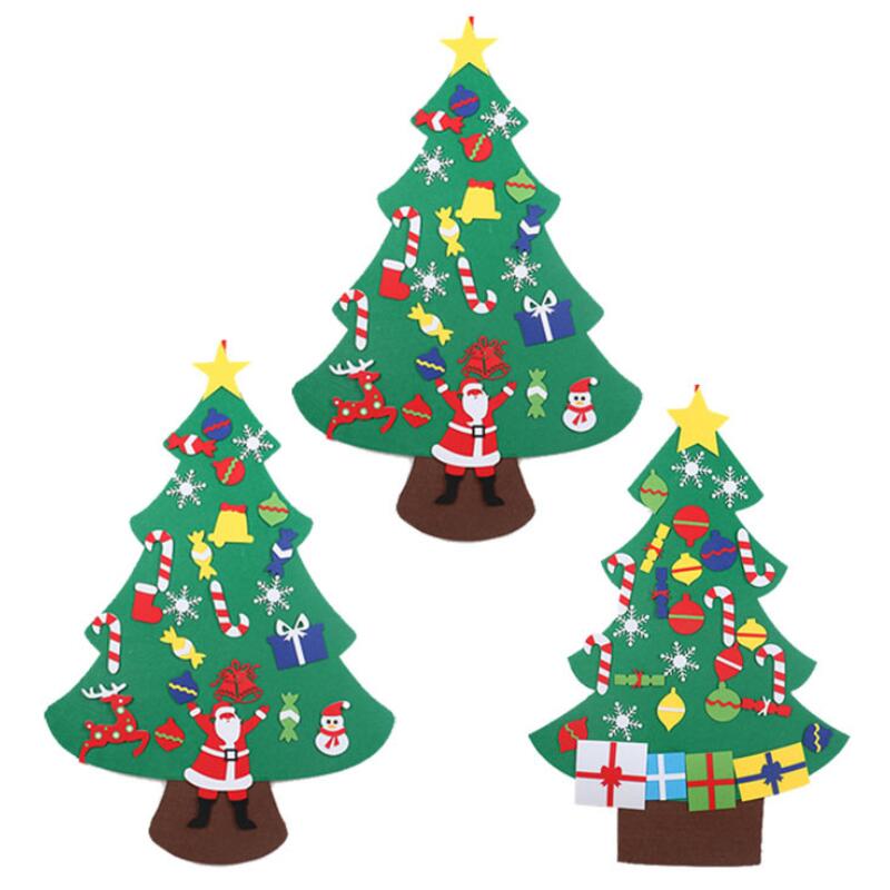 Christmas Tree Fashion DIY Felt with Decorations Door Wall Hanging Kids Educational Gift Xmas Tress LX3767
Christmas Tree Fashion DIY Felt with Decorations Door Wall Hanging Kids Educational Gift Xmas Tress LX3767