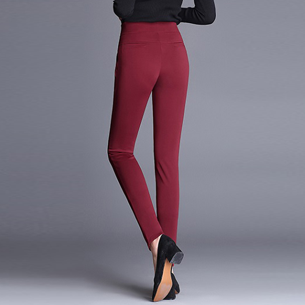 Women Pants Spring Long Harem Pants High Waist Elastic Waist Solid Plus Size S-6XL Loose Ladies Female Trousers 7433 50 201228