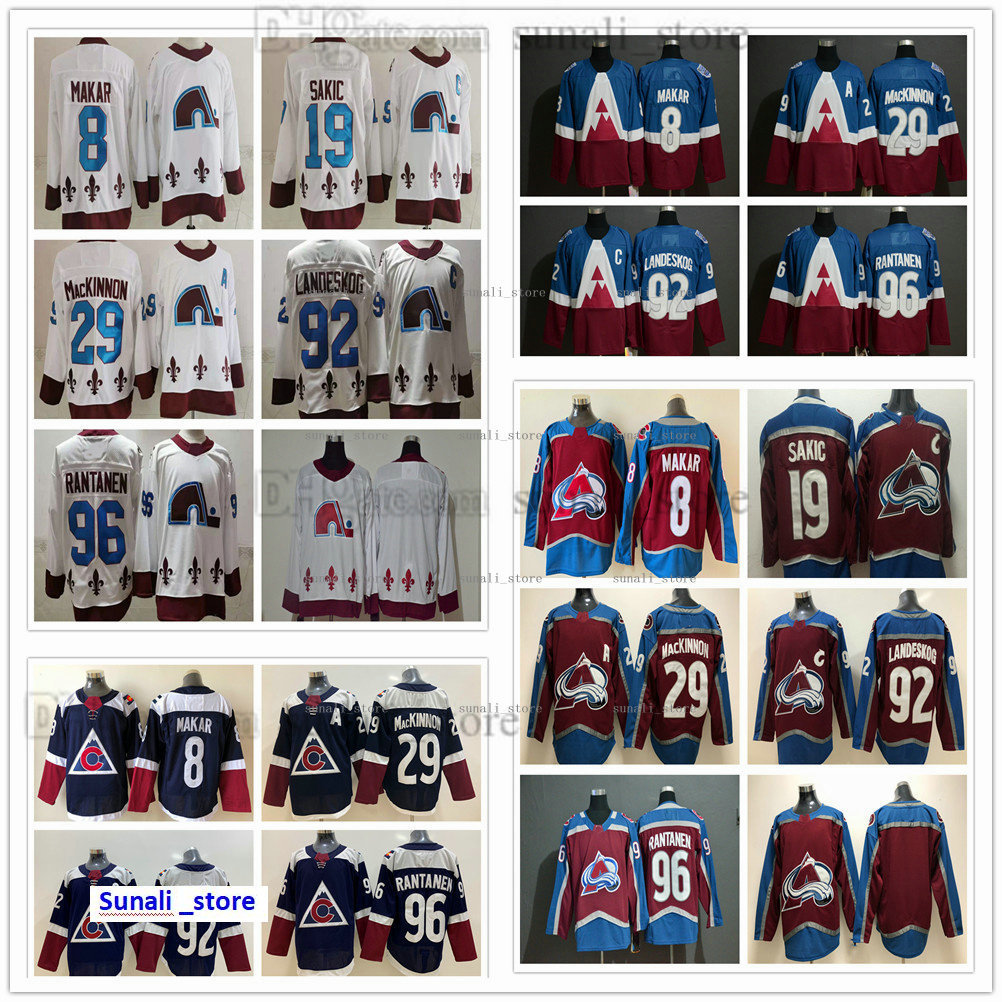 2021-2022 Men Ice Hockey 29 Nathan MacKinnon Jersey Stadium Series 8 Cale Makar 19 Joe Sakic 92 Gabriel Landeskog 96 Mikko Rantanen Reverse Retro Red White Blue
2021-2022 Men Ice Hockey 29 Nathan MacKinnon Jersey Stadium Series 8 Cale Makar 19 Joe Sakic 92 Gabriel Landeskog 96 Mikko Rantanen Reverse Retro Red White Blue