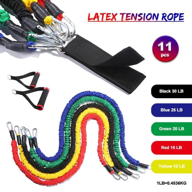 11 PCS Tube Resistance Bands Set 100 LB with Protective Nylon Sleeves Fitness Elastic Bands for Home Training Workout Equipment1
11 PCS Tube Resistance Bands Set 100 LB with Protective Nylon Sleeves Fitness Elastic Bands for Home Training Workout Equipment1