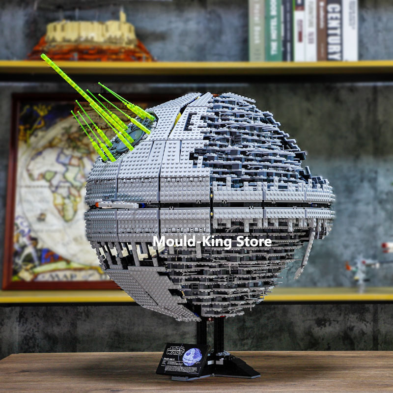 Star Toys Wars UCS Death Star II Compatible 10143 MOC Building Blocks Ultimate Weapon Super Laser Toys For Kids Boys Child Gift 1008
Star Toys Wars UCS Death Star II Compatible 10143 MOC Building Blocks Ultimate Weapon Super Laser Toys For Kids Boys Child Gift 1008