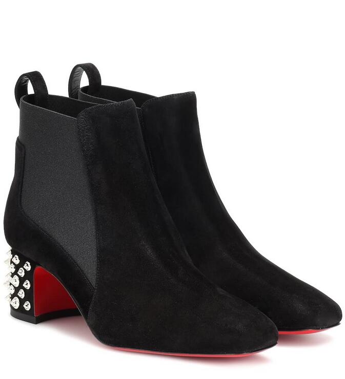 Autumn Fashion Womens Short Boots Dress spikes Ankle Boot Red Bottom Heels Bootss,Luxury Reds Soles Heel Women Pumps Booties Turela Suede, Black
Autumn Fashion Womens Short Boots Dress spikes Ankle Boot Red Bottom Heels Bootss,Luxury Reds Soles Heel Women Pumps Booties Turela Suede, Black