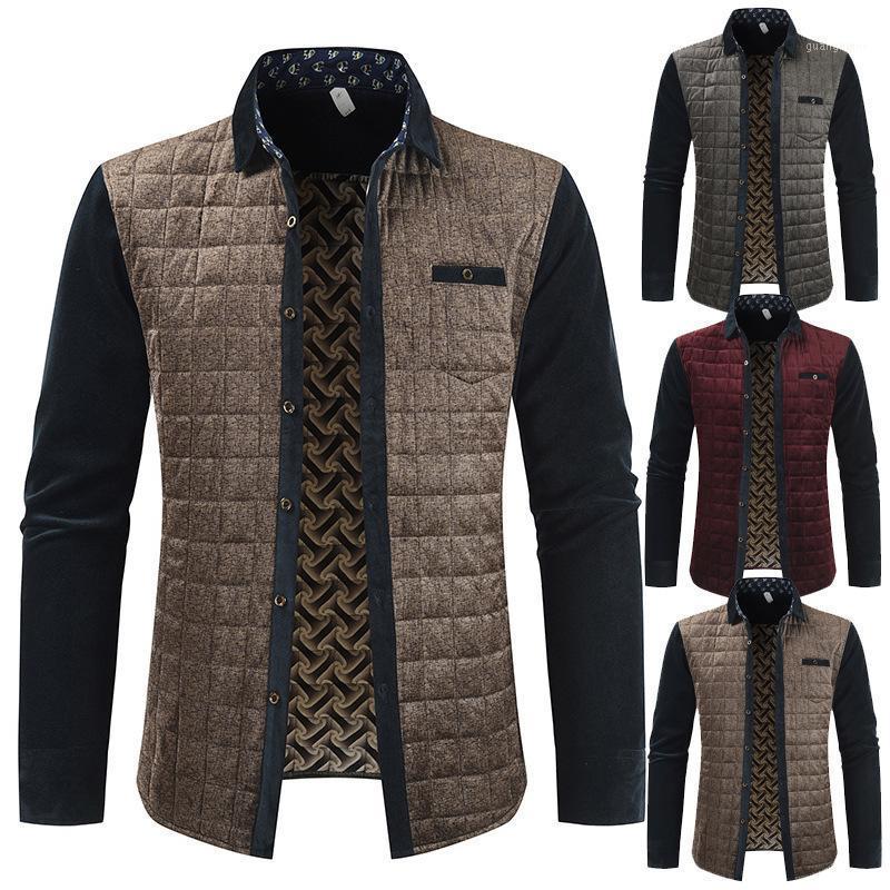 2020 foreign trade new spring and autumn plus velvet casual middle-aged men's jacket color matching male jacket1, Dark grey
2020 foreign trade new spring and autumn plus velvet casual middle-aged men's jacket color matching male jacket1, Dark grey