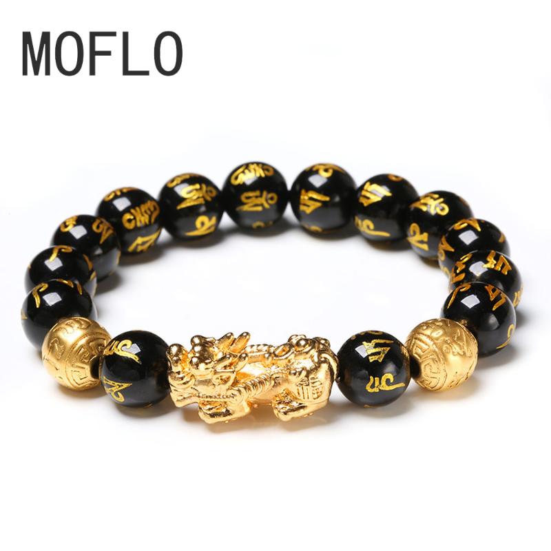 MOFLO 2020 New Fashionable Feng Shui Black Obsidian Bracelet Beads Imitate Crystal Glass Charm Feng Shui Bracelet
MOFLO 2020 New Fashionable Feng Shui Black Obsidian Bracelet Beads Imitate Crystal Glass Charm Feng Shui Bracelet