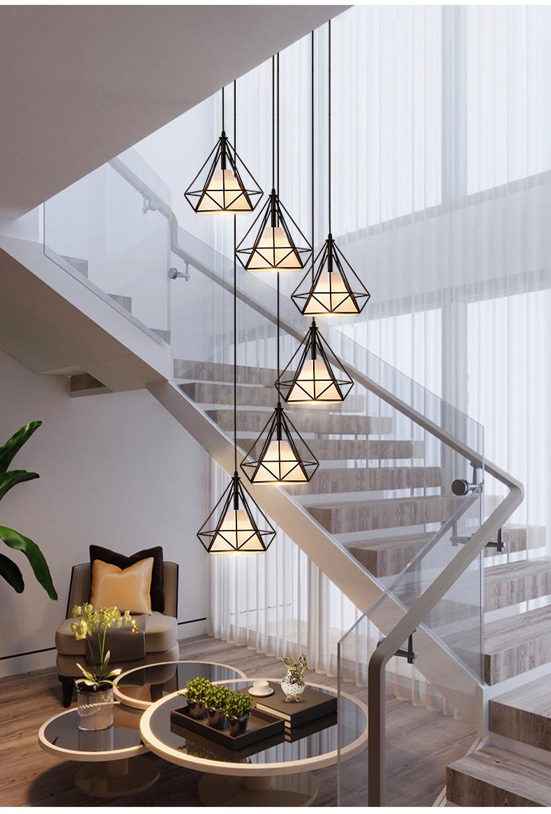 Modern LED chandelier ceiling Nordic living room pendant lamps bedroom fixtures stair lighting Iron hanging lights
Modern LED chandelier ceiling Nordic living room pendant lamps bedroom fixtures stair lighting Iron hanging lights