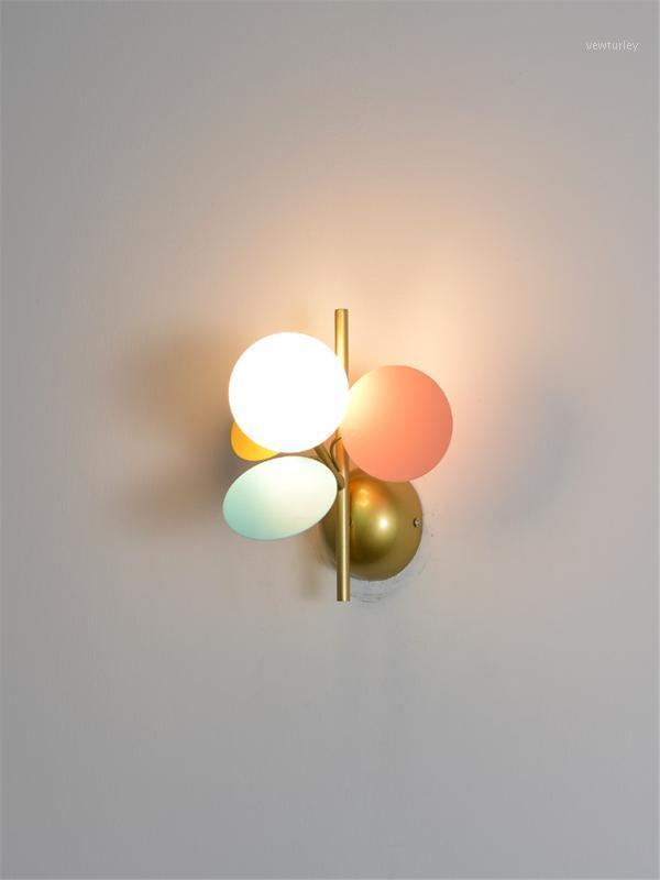Nordic Macaron Wall Lamps Modern Living Room Bedroom Bedside Lamp Aisle Children's Room Decoration Household LED Wall Light1
Nordic Macaron Wall Lamps Modern Living Room Bedroom Bedside Lamp Aisle Children's Room Decoration Household LED Wall Light1
