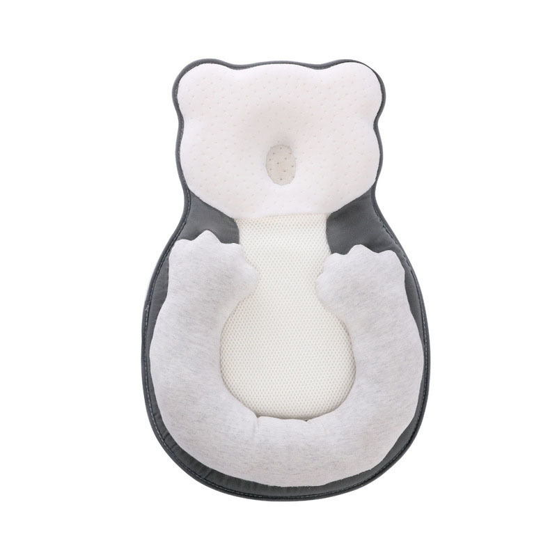 Anti Flat Head Baby Pillow Newborn Baby Sleep Positioning Pad Anti Roll Baby Head Shaping Pillows Infant Sleep Mattress LJ201014