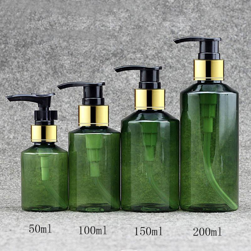 30pc 100/150/200ml Gold collar lotion Pump green Bottle For Cosmetic Makeup Refillable Bottle PET Plastic Cream Lotion Container
30pc 100/150/200ml Gold collar lotion Pump green Bottle For Cosmetic Makeup Refillable Bottle PET Plastic Cream Lotion Container