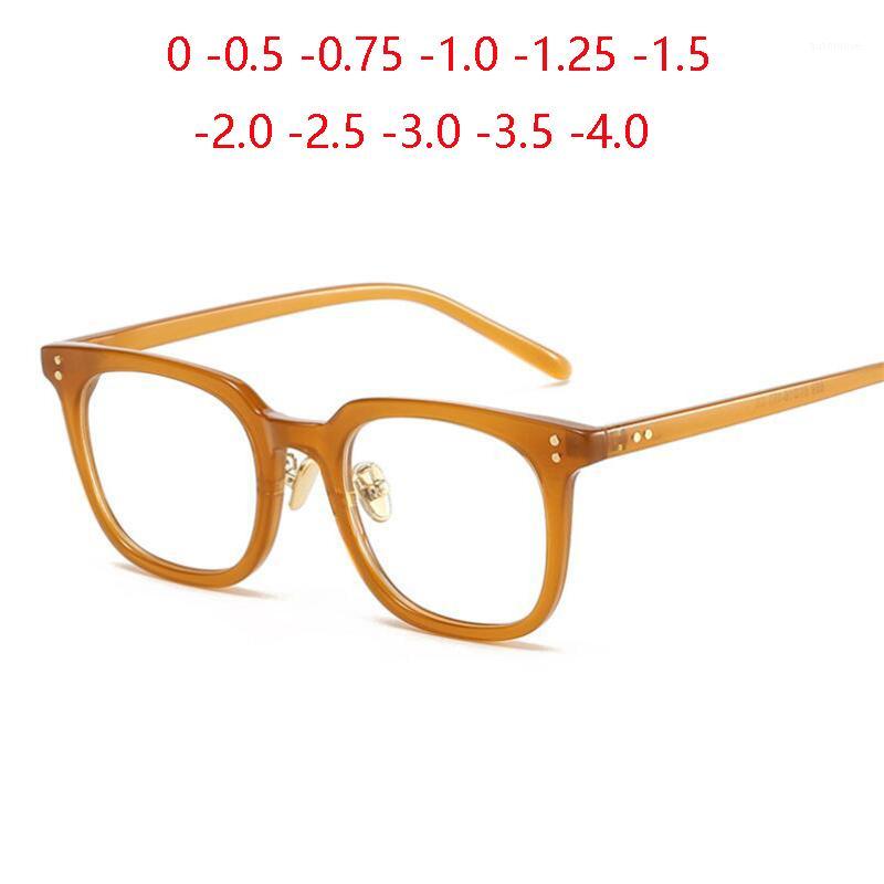 Blu-ray Blocking Square Nearsighted Glasses Finished Student Rivets Myopia Lens Prescription Spectacle SPH 0 -0.5 -0.75 TO -4.01
Blu-ray Blocking Square Nearsighted Glasses Finished Student Rivets Myopia Lens Prescription Spectacle SPH 0 -0.5 -0.75 TO -4.01