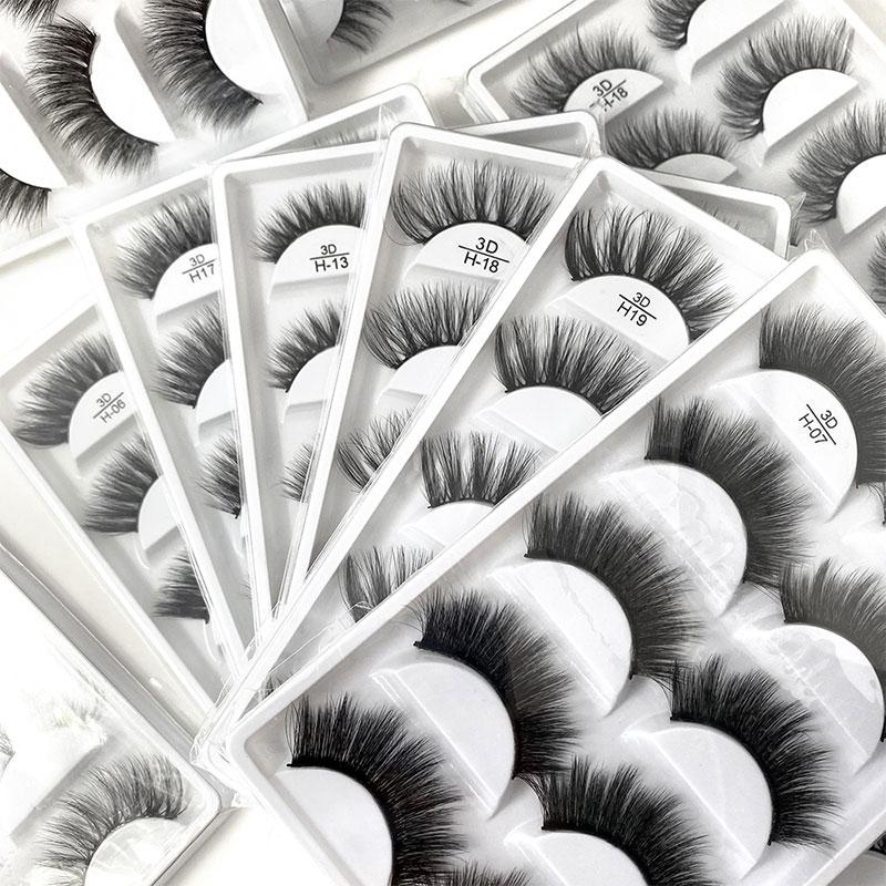 Wholesale Eyelashes 10/30/50/100Boxes 5 Pairs Mink Eyelashes Bulk Natural False Soft Makeup Eye Lashes Cilio H sizes
Wholesale Eyelashes 10/30/50/100Boxes 5 Pairs Mink Eyelashes Bulk Natural False Soft Makeup Eye Lashes Cilio H sizes