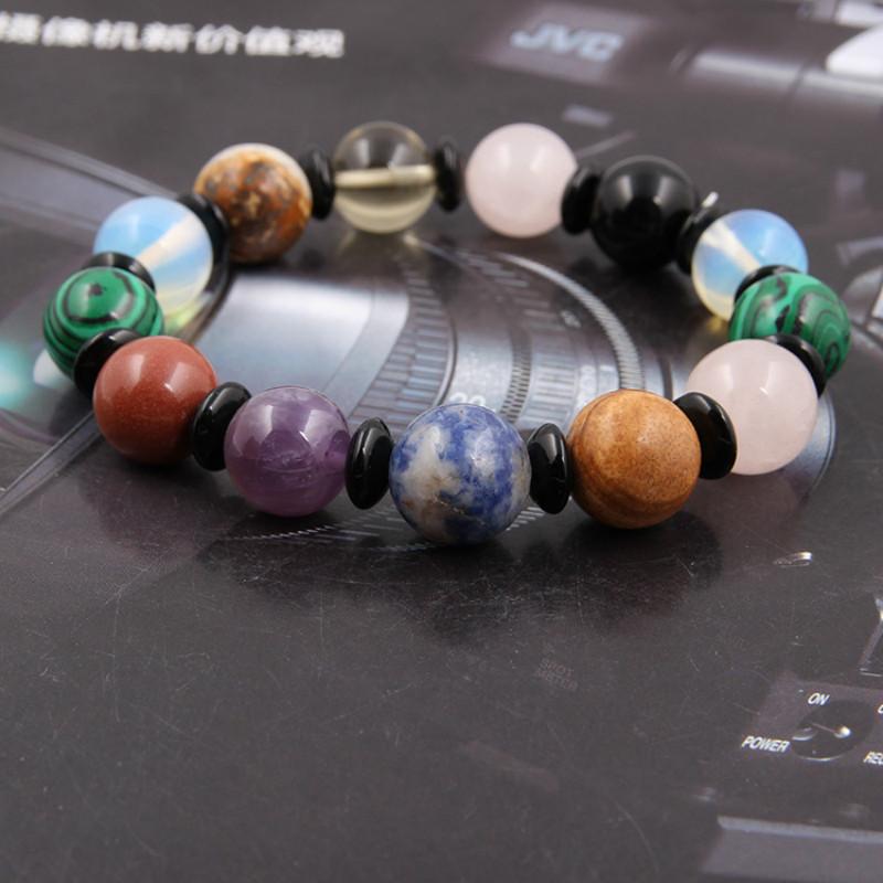 8mm 10mm 12mm Colorful Crystal Natural Stone Beads Galaxy Planets Solar System Chakra Amethysts Lapis Lazuli Bracelet Bangle
8mm 10mm 12mm Colorful Crystal Natural Stone Beads Galaxy Planets Solar System Chakra Amethysts Lapis Lazuli Bracelet Bangle