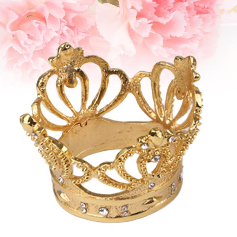 1 Pc Crown Napkin Ring Alloy with Diamond Exquisite Napkin Buckle for Wedding Party Banquet1
1 Pc Crown Napkin Ring Alloy with Diamond Exquisite Napkin Buckle for Wedding Party Banquet1