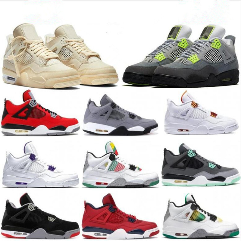 2020 Jumpman 4 4s Black Cat mens basketball shoes men Rush Violet shoes bred cool grey white cement designer Sneakrs, Orange-metallic
2020 Jumpman 4 4s Black Cat mens basketball shoes men Rush Violet shoes bred cool grey white cement designer Sneakrs, Orange-metallic