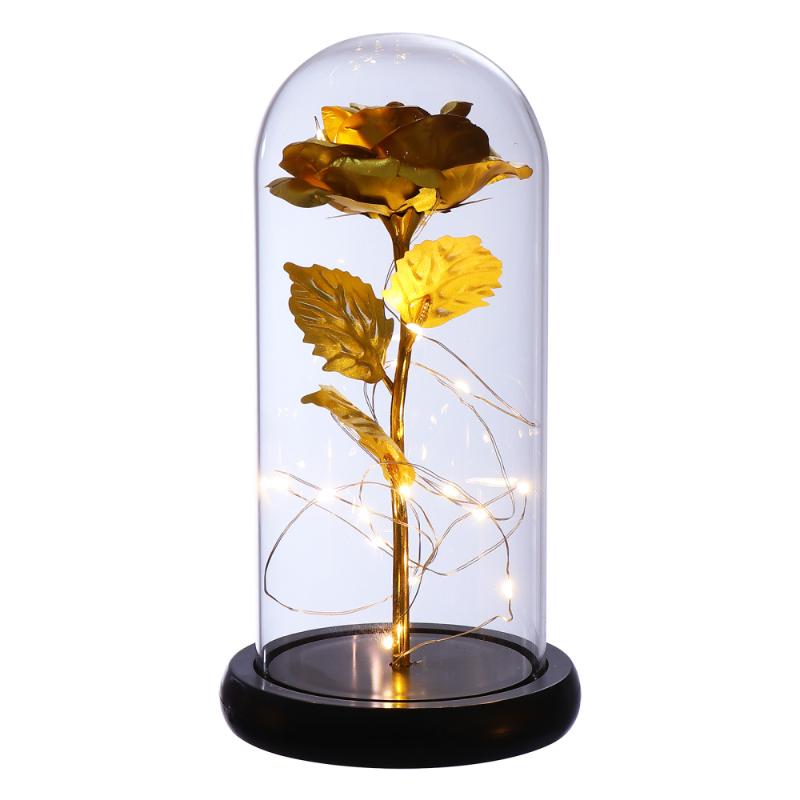 Romantic Valentine's Day Artificial Rose Atmosphere Light with Glass Cover, Assorted color
Romantic Valentine's Day Artificial Rose Atmosphere Light with Glass Cover, Assorted color