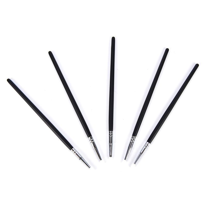 5pcs Silicone Nail Art Pen Brush Carving Shaping Brush UV Gel Shaping Clay Dotting Polish DIY Tools
5pcs Silicone Nail Art Pen Brush Carving Shaping Brush UV Gel Shaping Clay Dotting Polish DIY Tools