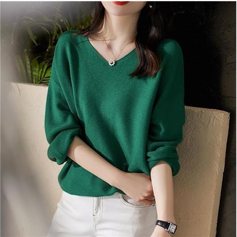 2021 Spring Autumn New V-Neck Knitted Woolen Sweater Pullover With Women's Short Clothes Long Sleeve Bottoming Shirt Top Female, White
2021 Spring Autumn New V-Neck Knitted Woolen Sweater Pullover With Women's Short Clothes Long Sleeve Bottoming Shirt Top Female, White