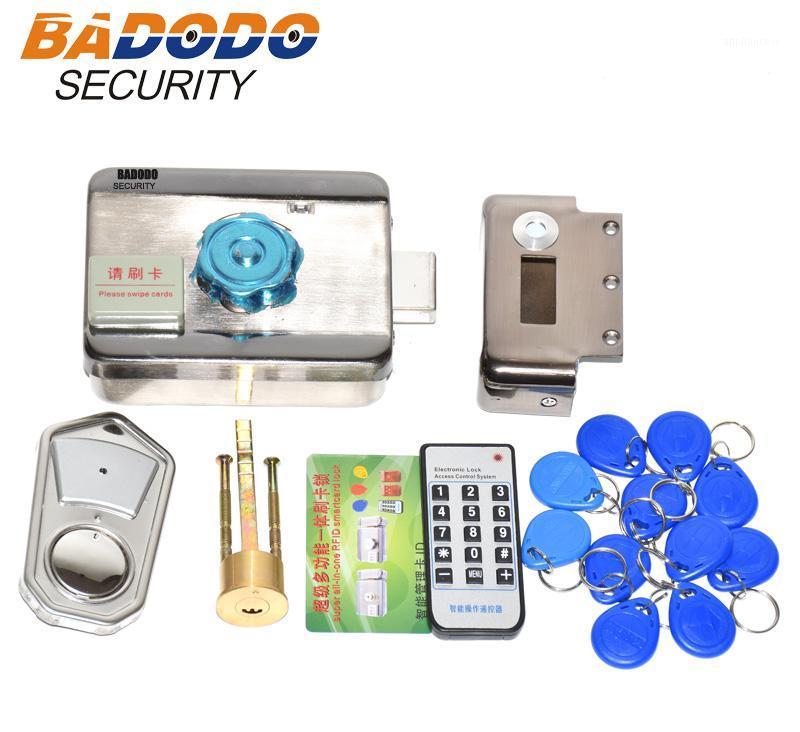 DC12V Electronic integrated RFID reader Rim lock for door intercom access control with 10 125khz ID keyfob1
DC12V Electronic integrated RFID reader Rim lock for door intercom access control with 10 125khz ID keyfob1