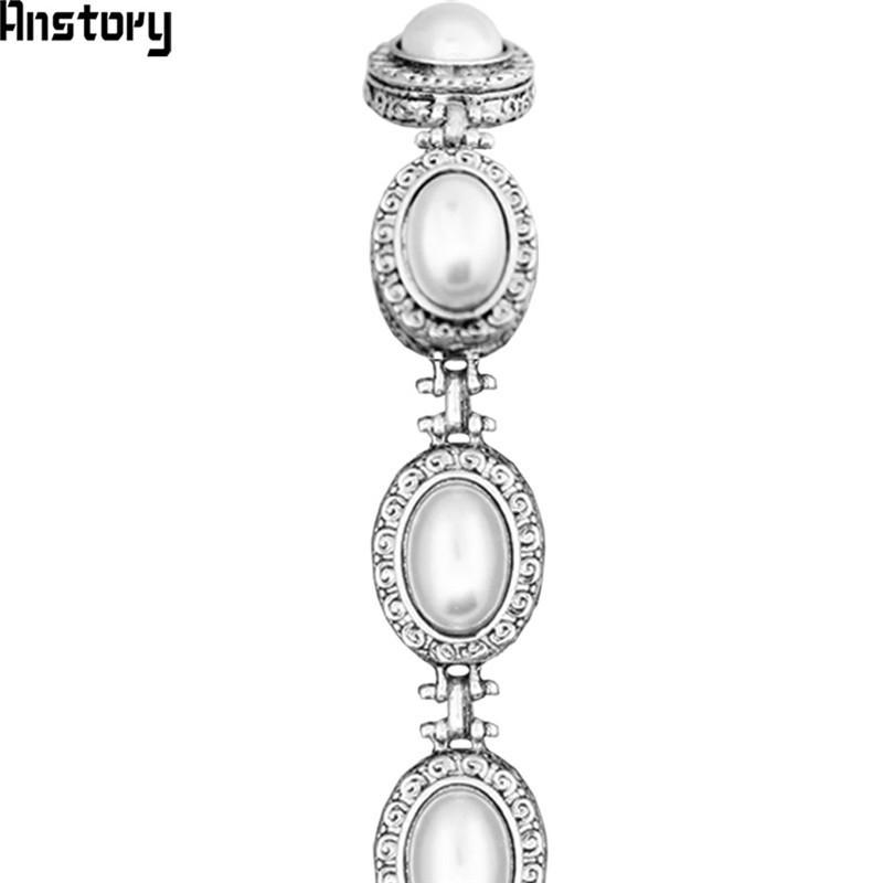 Oval Pearl Bracelet For Women Double Layer Flower Bead Vintage Antique Silver Plated Jewelry Wedding Bridal Party Gift
Oval Pearl Bracelet For Women Double Layer Flower Bead Vintage Antique Silver Plated Jewelry Wedding Bridal Party Gift