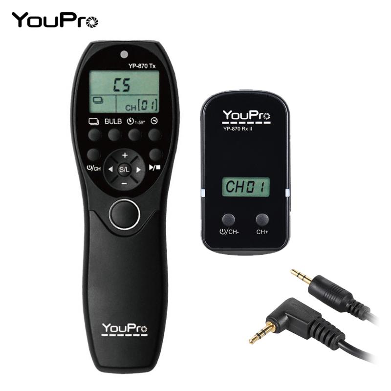 YouPro YP-870 E3 2.4G Wireless Remote Control Shutter Release Transmitter Receiver for 600D 650D for Pentax DSLR Camera
YouPro YP-870 E3 2.4G Wireless Remote Control Shutter Release Transmitter Receiver for 600D 650D for Pentax DSLR Camera
