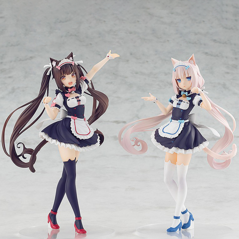 New Style Nekopara Parade Vanilla Chocola PVC Action Figure Stand Anime Sexy Girl Japanese Model Statue Collection Doll Gifts X0121, Vanilla no box
New Style Nekopara Parade Vanilla Chocola PVC Action Figure Stand Anime Sexy Girl Japanese Model Statue Collection Doll Gifts X0121, Vanilla no box