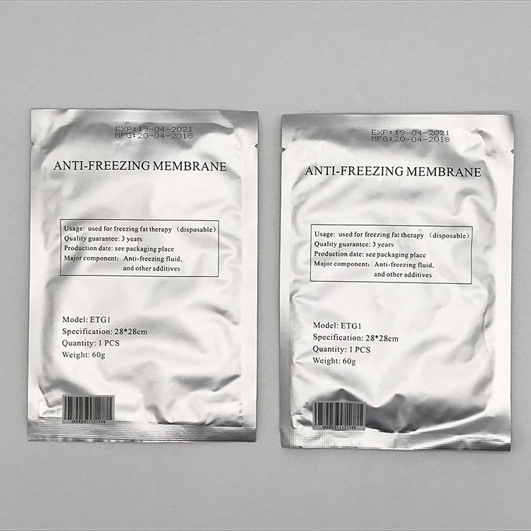 Antifreeze Membrane Anti Freezing Membrane Anti Freeze Film For Fat Freeze Treatment Anti Freezing Cryo Pad 27*30cm 28*28cm 34*42cm