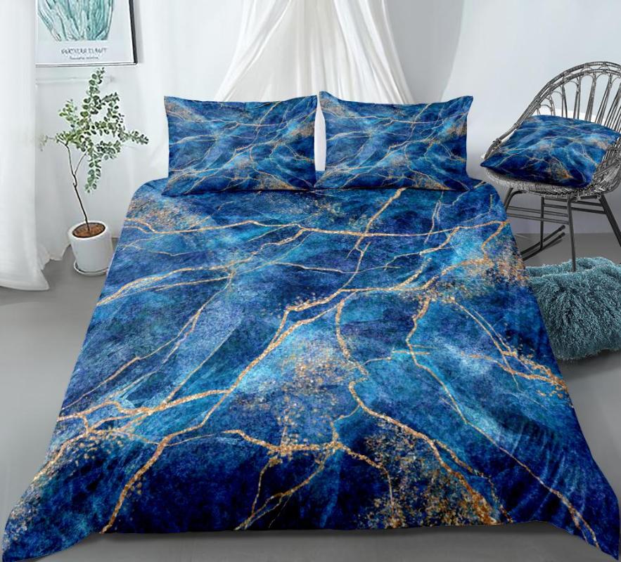 Quicksand Home Textiles Gold Blue Bedding Set Kids Teens Duvet Cover Set Boy Girls Bed Linen Men Women Microfiber Bedclothes, Blue gold
Quicksand Home Textiles Gold Blue Bedding Set Kids Teens Duvet Cover Set Boy Girls Bed Linen Men Women Microfiber Bedclothes, Blue gold