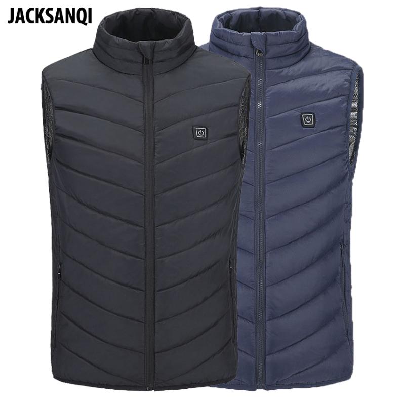 JACKSANQI Men's Hiking USB Heating Vest Coats Winter Outdoor Sports Windbreaker Carbon Fiber Electric Thermal Male Jackets RA331, Black
JACKSANQI Men's Hiking USB Heating Vest Coats Winter Outdoor Sports Windbreaker Carbon Fiber Electric Thermal Male Jackets RA331, Black