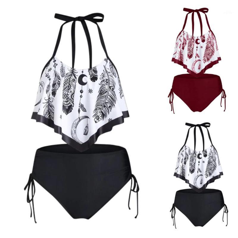 Swimwear Swimsuit Women' Swimming Suit Bikini 2020 Women Bathing Suit Top Ruffled With High Waisted Bottom Bikini Set Beachwear1
Swimwear Swimsuit Women' Swimming Suit Bikini 2020 Women Bathing Suit Top Ruffled With High Waisted Bottom Bikini Set Beachwear1