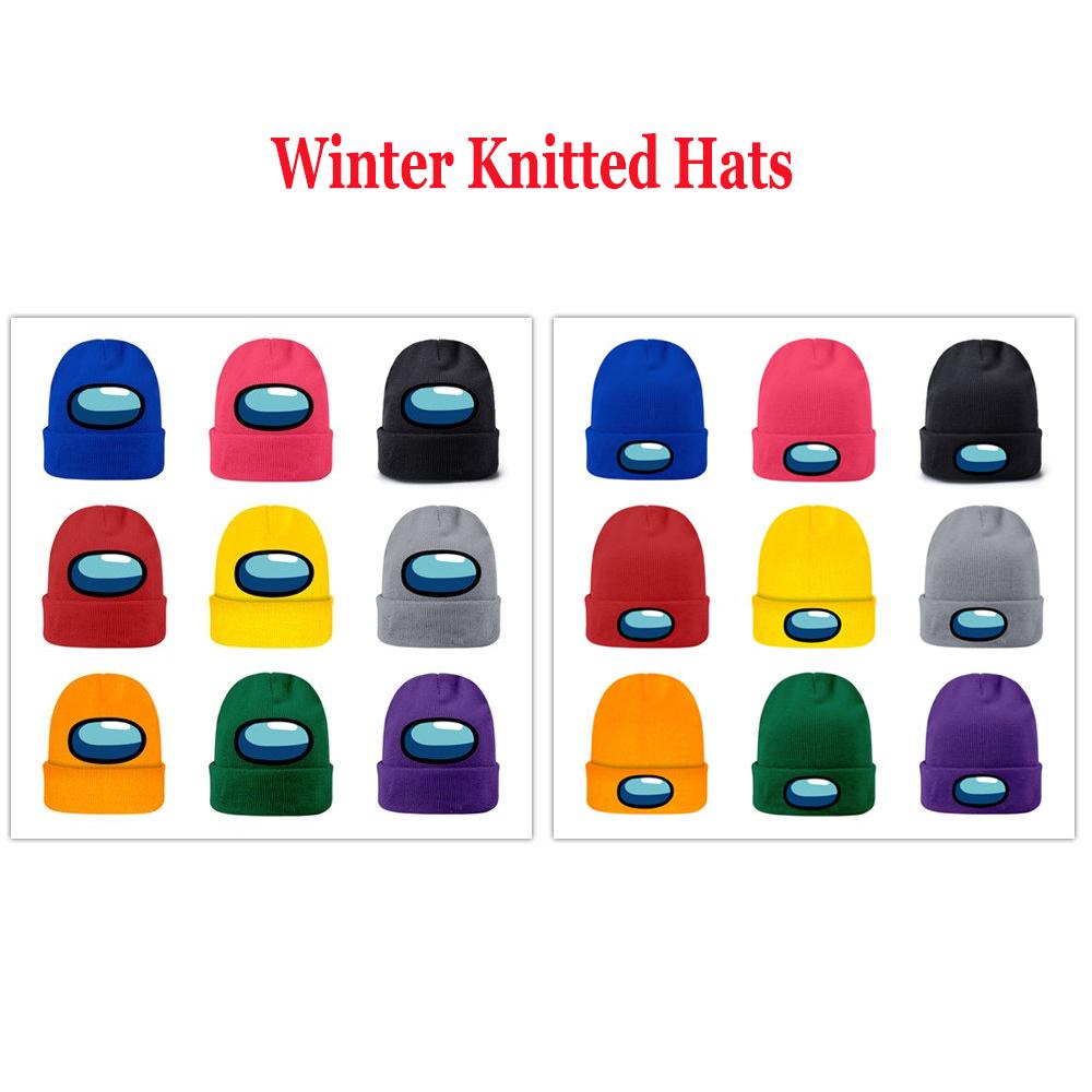 US STOCK Among Us Game Hat Impostor Autumn Winter Knitted Hats Men's and Women's Couples Cold Proof Keep Warm Short Melon Caps
US STOCK Among Us Game Hat Impostor Autumn Winter Knitted Hats Men's and Women's Couples Cold Proof Keep Warm Short Melon Caps