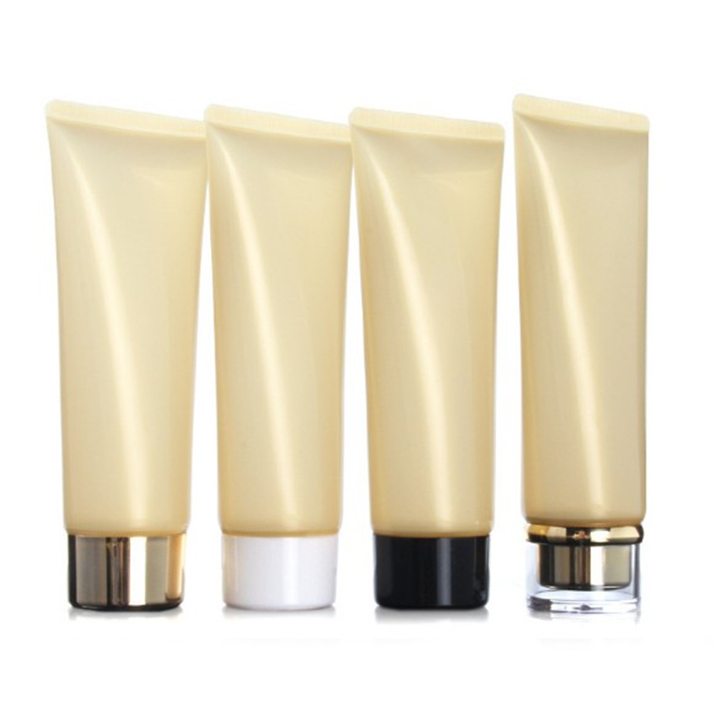 100ML shiny gold Empty Soft Tube For Cosmetic Packaging Lotion Cream Plastic Bottle Skin Care Cream squeeze Containers Tube
100ML shiny gold Empty Soft Tube For Cosmetic Packaging Lotion Cream Plastic Bottle Skin Care Cream squeeze Containers Tube