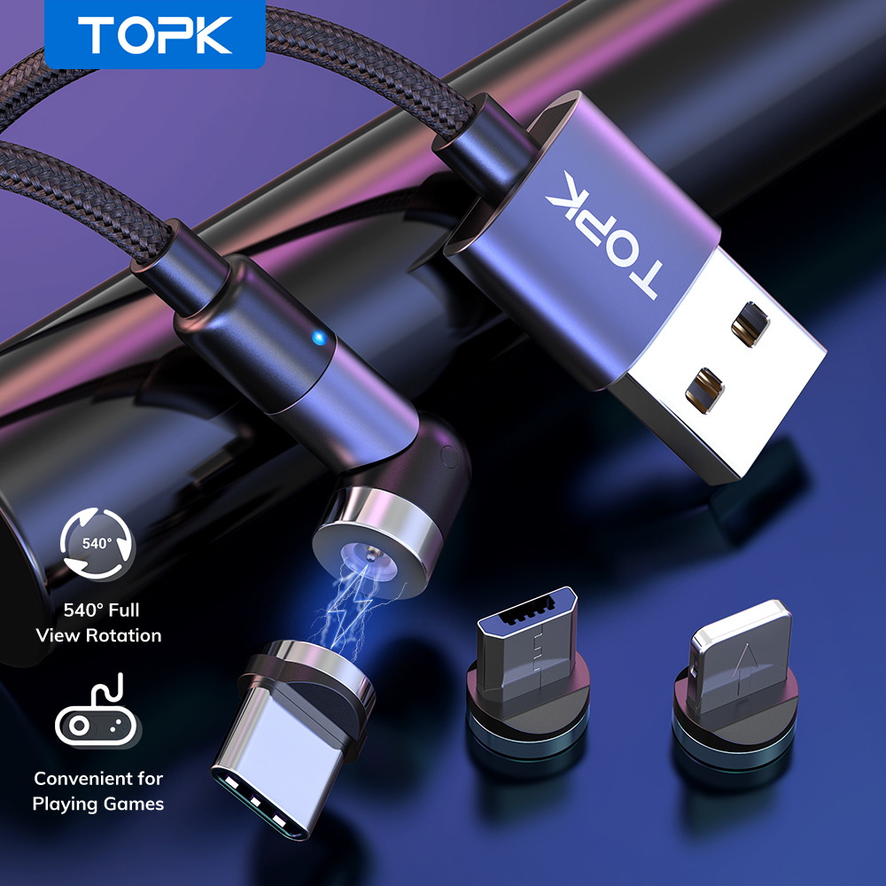 TOPK Magnetic Micro USB Type C Cable Magnetic Charging Cable for Phone Xiaomi Samsung Mobile Phone Charger Magnet USB Wire Cord, Only plug no cable
TOPK Magnetic Micro USB Type C Cable Magnetic Charging Cable for Phone Xiaomi Samsung Mobile Phone Charger Magnet USB Wire Cord, Only plug no cable