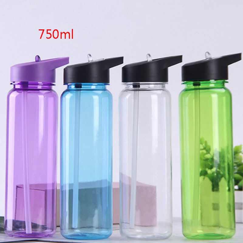 1PC New 750ml Water Bottle with Straw Plastic Leakproof Sport Portable Drink Mug
1PC New 750ml Water Bottle with Straw Plastic Leakproof Sport Portable Drink Mug