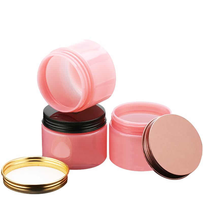 20pcs/lot 200g Empty pink PET Jars Aluminum plastic Lids 200g Pink Plastic Cosmetic Contaier with seal
20pcs/lot 200g Empty pink PET Jars Aluminum plastic Lids 200g Pink Plastic Cosmetic Contaier with seal