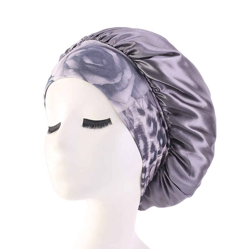 Nightcap with elastic broad brim hairband Hair Accessories Tools 6 Colors Blue Red Black Grey
