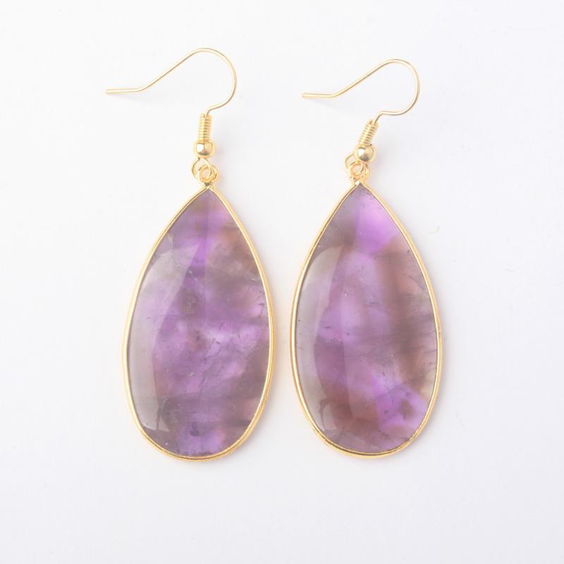 38X20MM Amethysts Lapis Abalone Shell Rose Pink Quartz Onyx Labradorite Cat's Eye Water Drop Bead Hook Dangle Earrings 1 Pair1
38X20MM Amethysts Lapis Abalone Shell Rose Pink Quartz Onyx Labradorite Cat's Eye Water Drop Bead Hook Dangle Earrings 1 Pair1