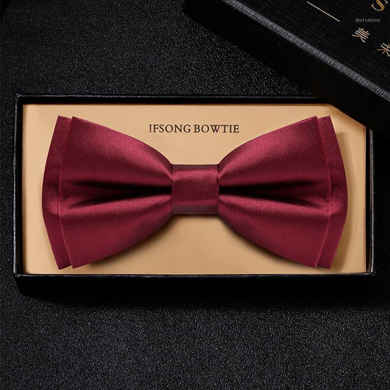 2021 Brand New Top Quality Wine Red Bowtie For Men Groom Wedding Party Butterfly Bow Tie Polyester Silk Two Layer Gift Box Black1
2021 Brand New Top Quality Wine Red Bowtie For Men Groom Wedding Party Butterfly Bow Tie Polyester Silk Two Layer Gift Box Black1