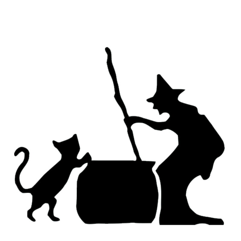 19.8*16.8CM A Cat With A Witch Vinyl Decal Creative Personality Car Sticker Styling Decorative Accessories, Color
19.8*16.8CM A Cat With A Witch Vinyl Decal Creative Personality Car Sticker Styling Decorative Accessories, Color