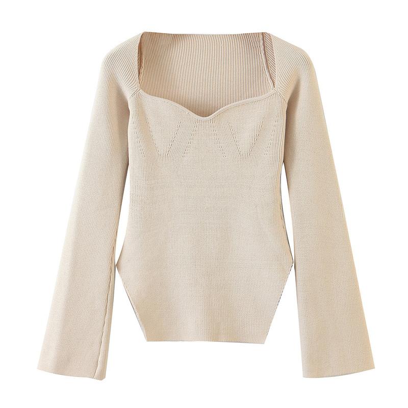 Women's New V-Neck Sweater Autumnsexy Short Long Sleeve Pullovers Solid Stretch Oversized Sweater Korean Winter, Cn745ks
Women's New V-Neck Sweater Autumnsexy Short Long Sleeve Pullovers Solid Stretch Oversized Sweater Korean Winter, Cn745ks