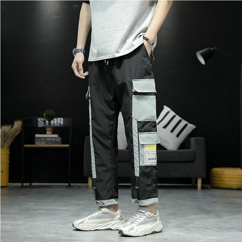 Men Cargo Pant Side Pockets Pencil Hip Hop Patchwork Harajuku Sweatpants Casual Jogger Men Trousers Pantalones Homme Streetwear, Black
Men Cargo Pant Side Pockets Pencil Hip Hop Patchwork Harajuku Sweatpants Casual Jogger Men Trousers Pantalones Homme Streetwear, Black